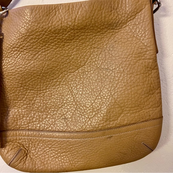 Coach 2006 Legacy Tan Thick Pebble Grain Leather Shoulder Hobo Bag Purse - Picture 12 of 17